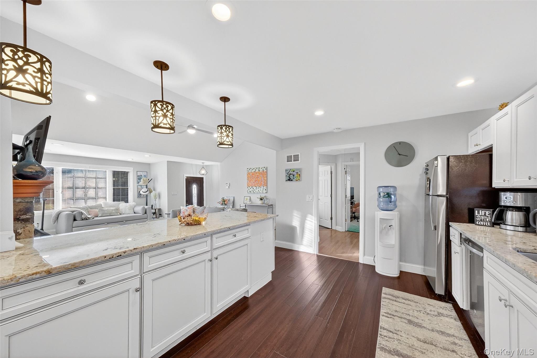 550 Beach Road Mahopac, NY 10541 - Photo 38 of 38 a large kitchen with a lot of counter space and wooden floor