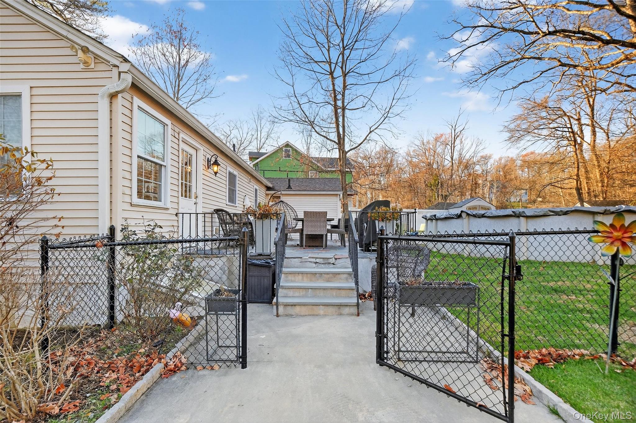 550 Beach Road Mahopac, NY 10541 - Photo 29 of 38 a view of a wrought iron fences in front of house