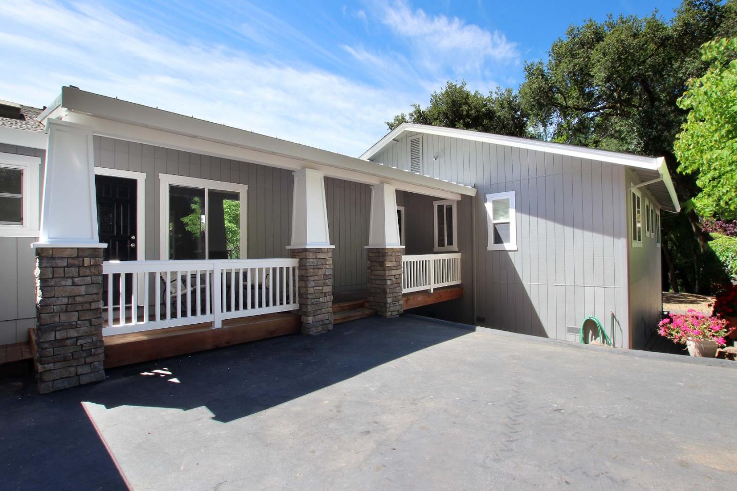 1595 River Road Brookdale, CA 95005 - Photo 38 of 50 a view of a house with a deck