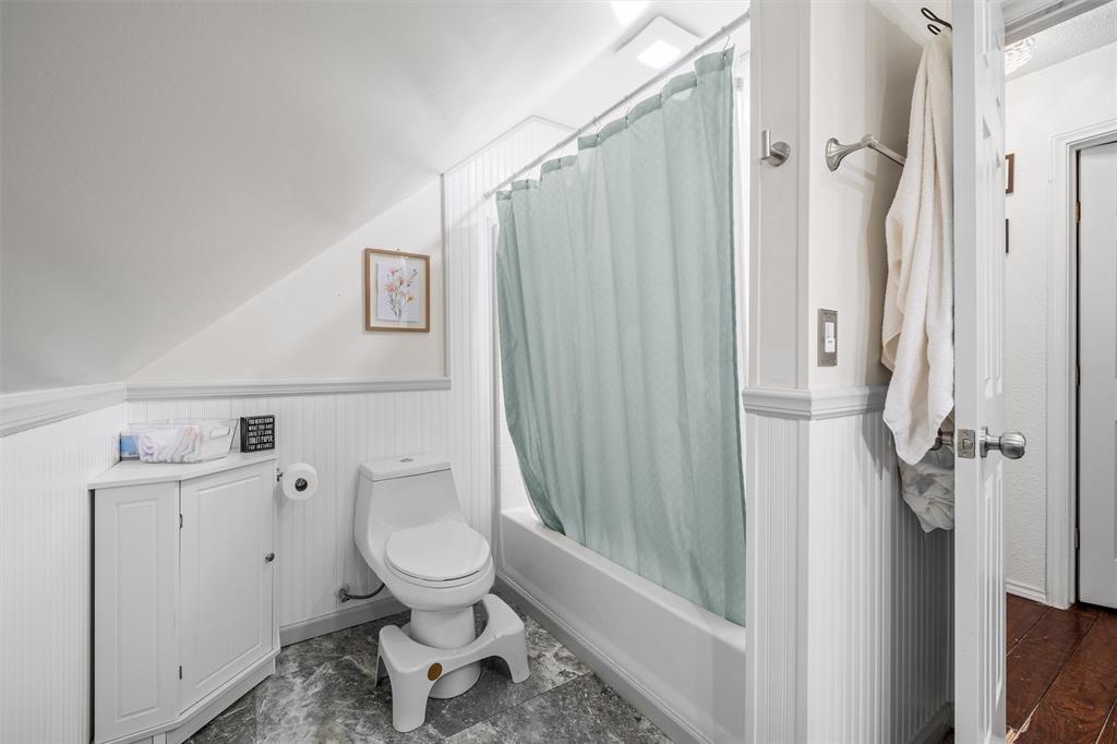 733 Rains County Road 1430 Point, TX 75472 - Photo 27 of 40 a bathroom with a toilet sink and a shower