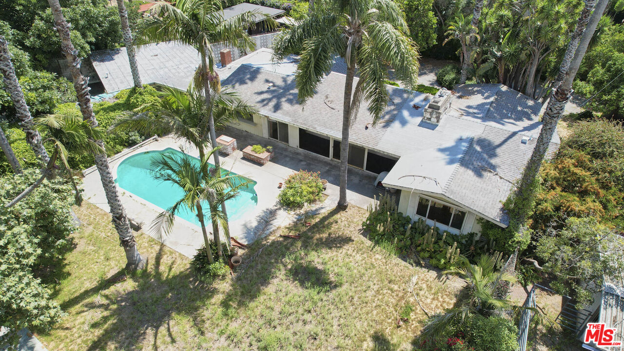 6414 Bonsall Drive Malibu, CA 90265 - Photo 1 of 75 an aerial view of a house with a yard