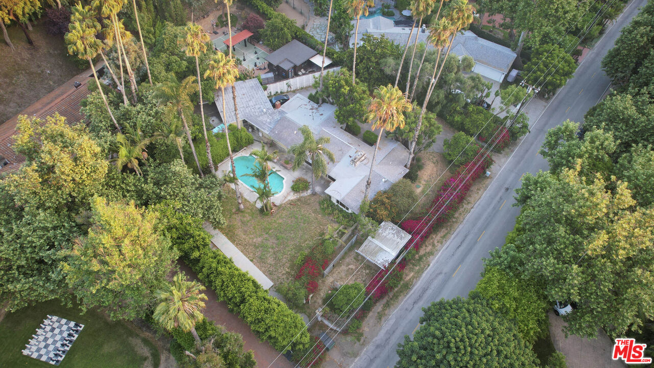 6414 Bonsall Drive Malibu, CA 90265 - Photo 68 of 75 an aerial view of a residential houses with yard