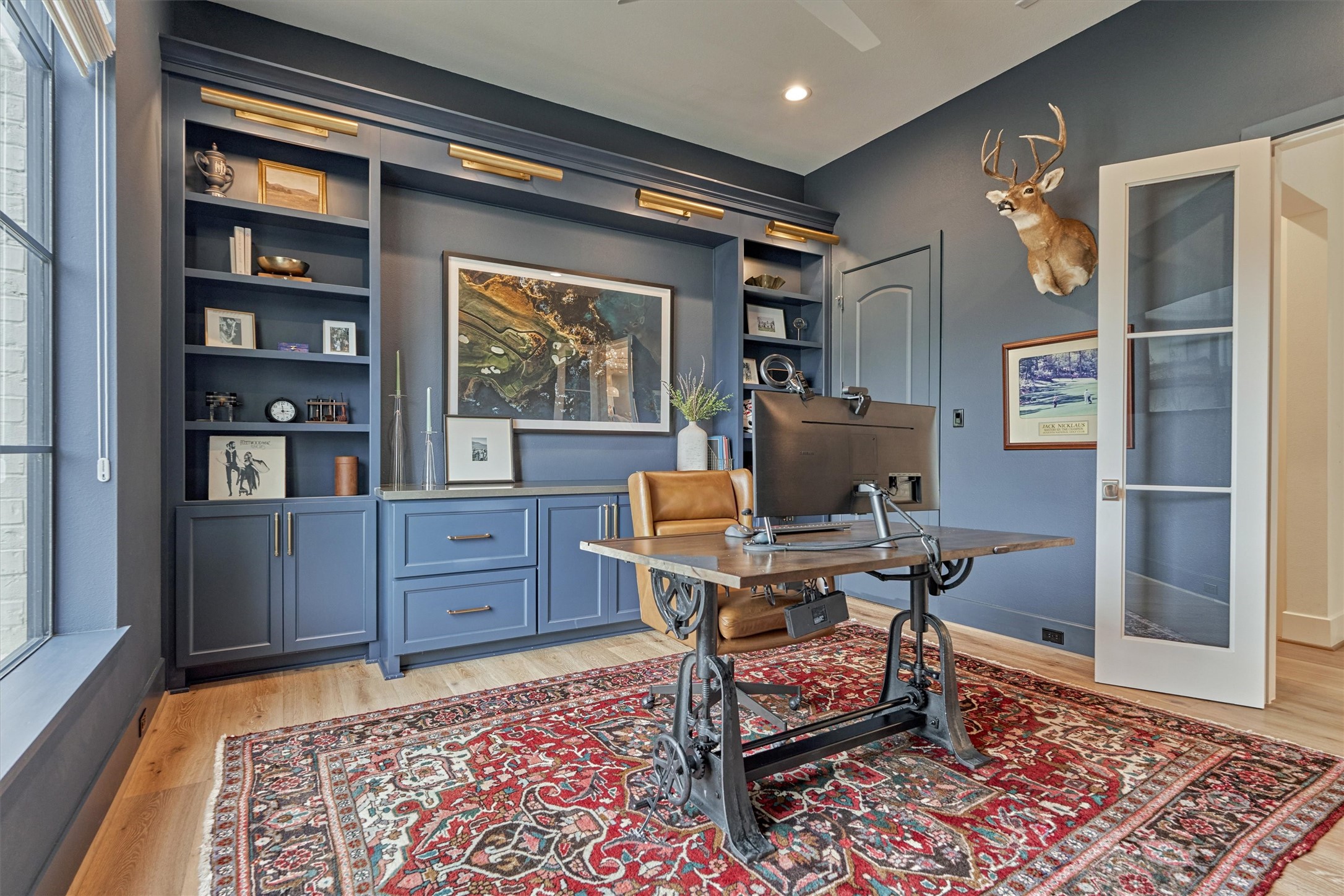 7715 Morgans Pond Court Spring, TX 77389 - Photo 20 of 50 Spacious study. Photo is virtually staged/enhanced.