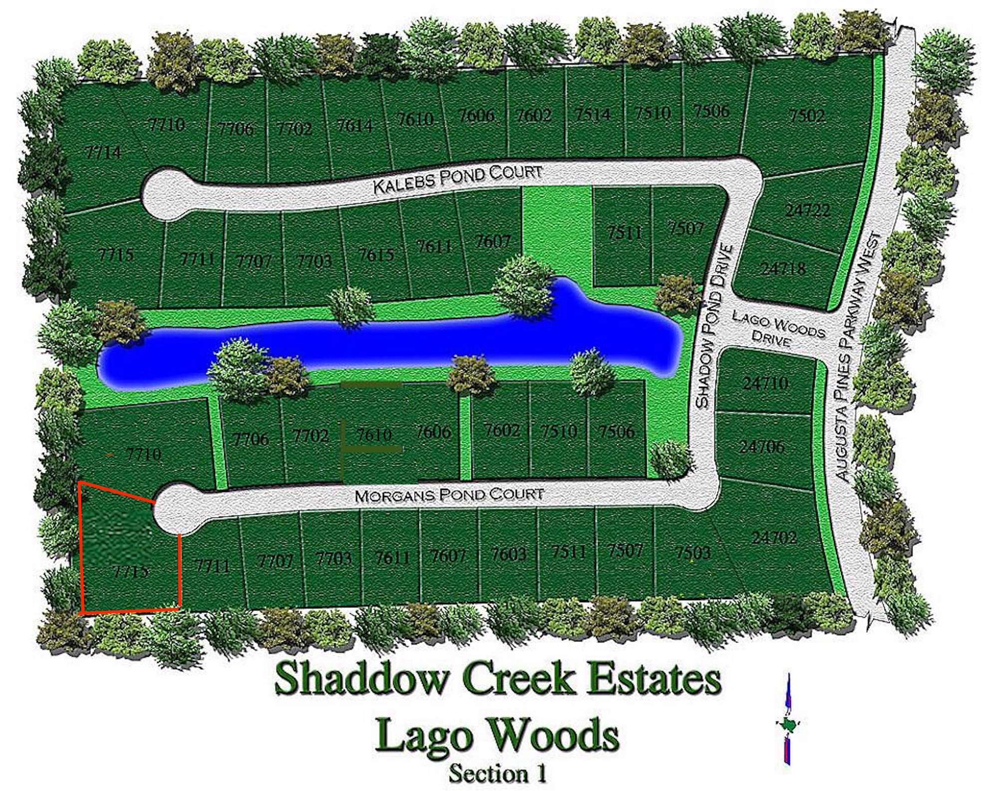 7715 Morgans Pond Court Spring, TX 77389 - Photo 47 of 50 rare 1+ acre cul-de-sac in the gated enclave of Lago Woods in Shadow Creek Estates of Augusta Pines.