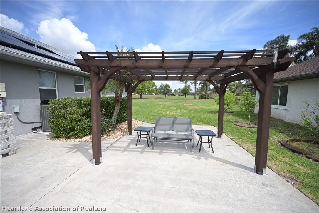 4538 Myrtle Drive Sebring, FL 33872 - Photo 43 of 50 Pergola