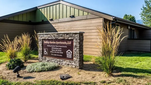 a view of a house with a door