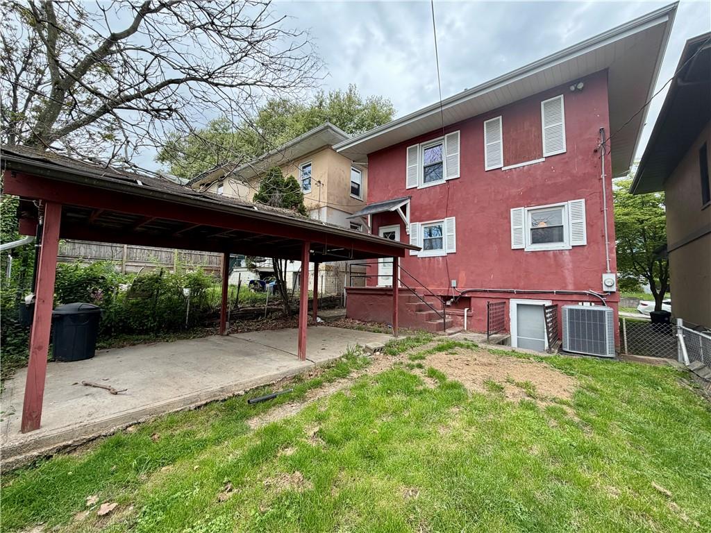 118 Ida Avenue Donora, PA 15033 - Photo 18 of 18 a backyard of a house with table and chairs