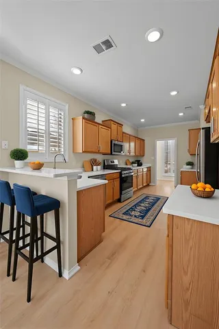 a bedroom with bed and a window