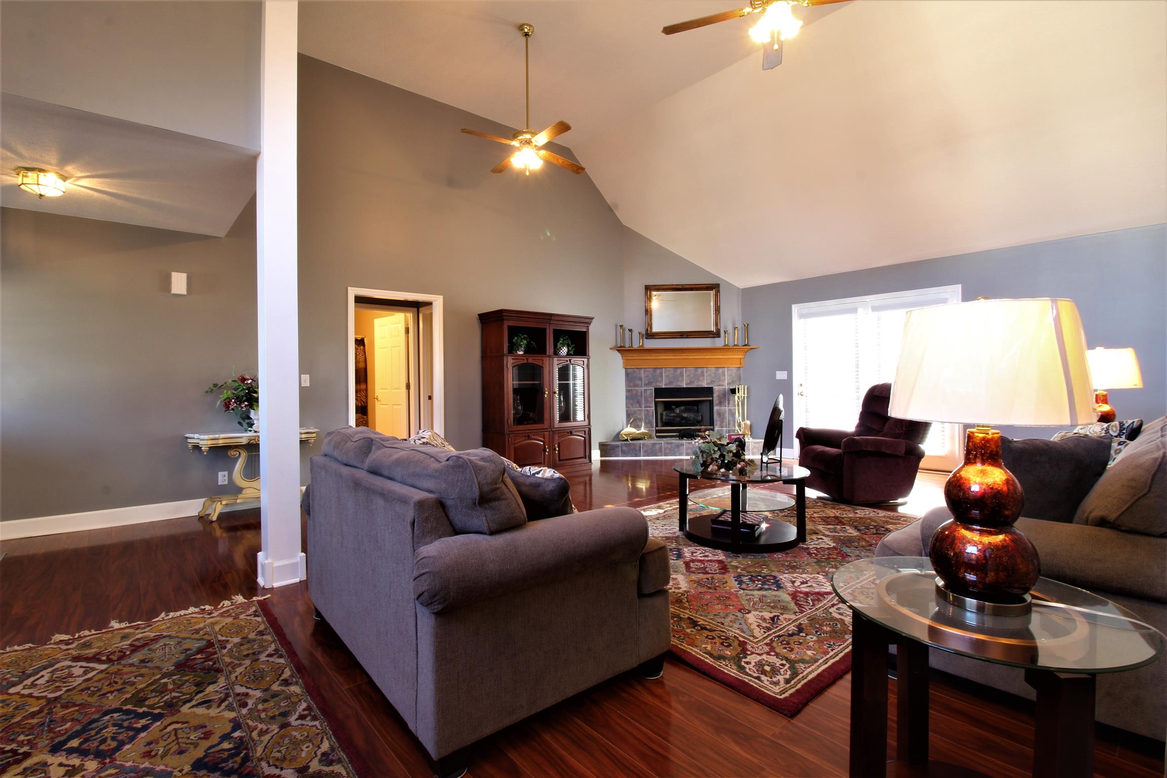 176 Simons Boulevard Morrison, TN 37357 - Photo 3 of 21 a living room with furniture and a fireplace