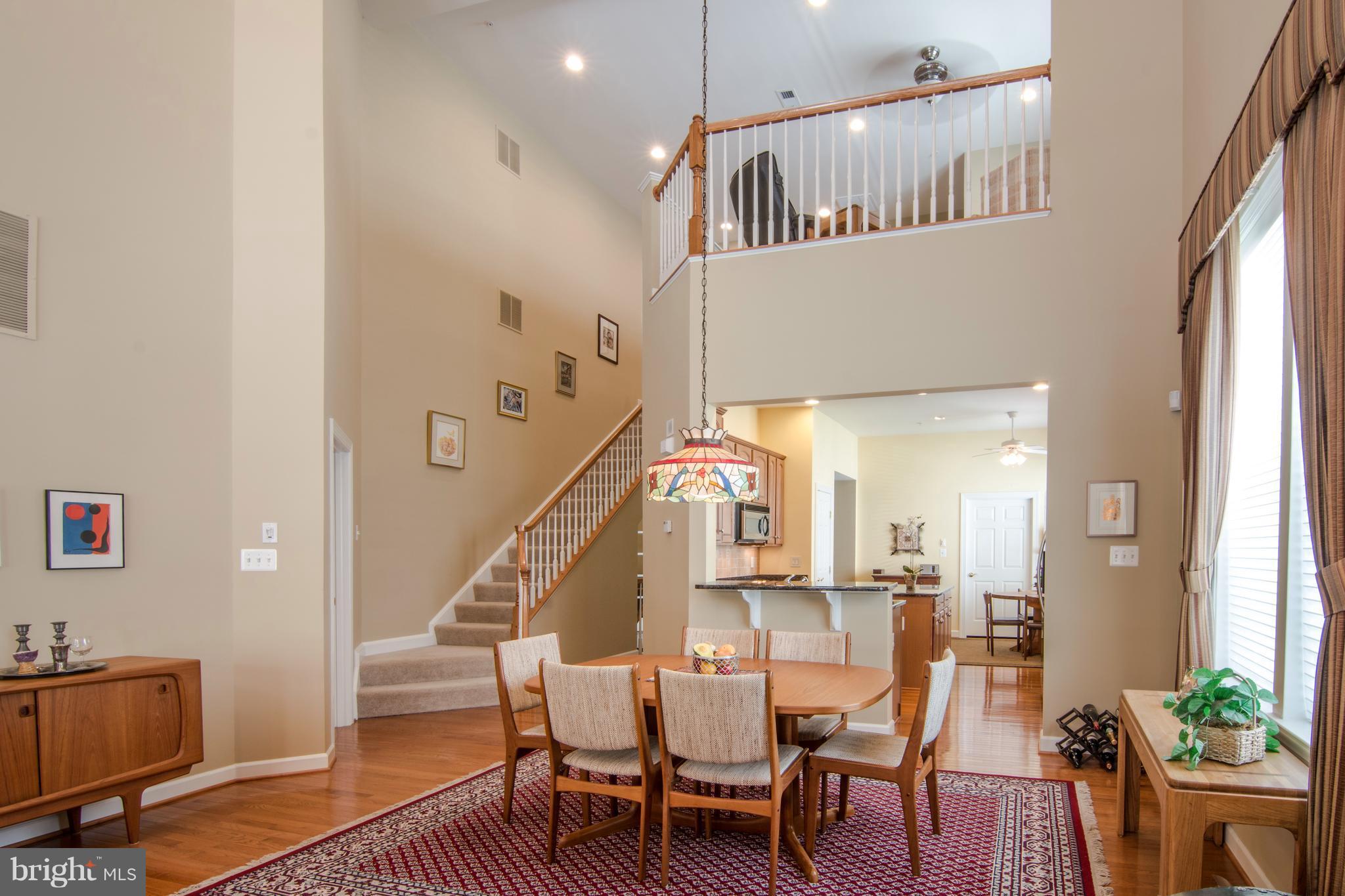 8427 Meadowsweet Road Baltimore, MD 21208 - Photo 12 of 30 DINING ROOM W/ VAULTED CEILINGS