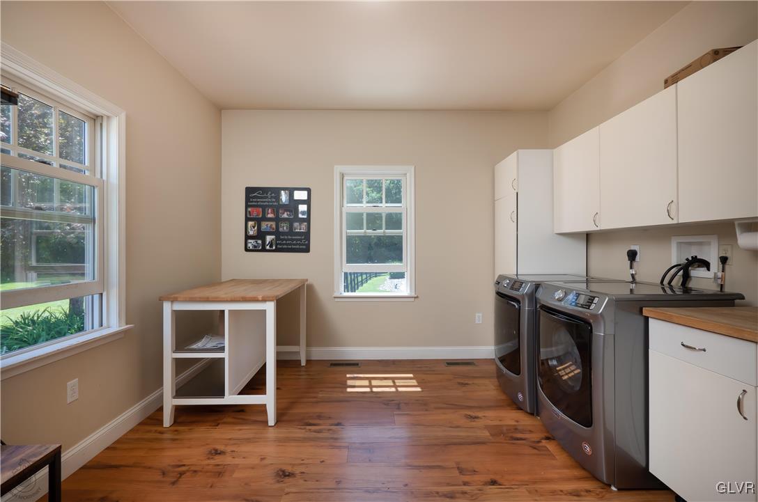321 Meyer Road Nazareth, PA 18064 - Photo 17 of 44 a view of a kitchen with wooden floor and electronic appliances