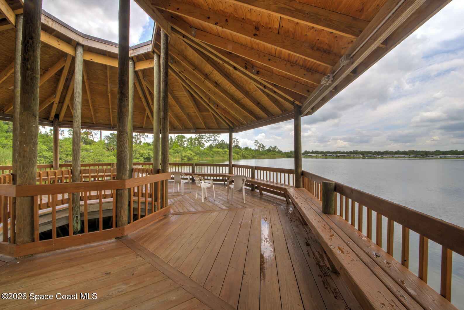 176 Woodsmill Boulevard, Unit 177 Cocoa, FL 32926 - Photo 59 of 63 Lost Lakes Gazebo