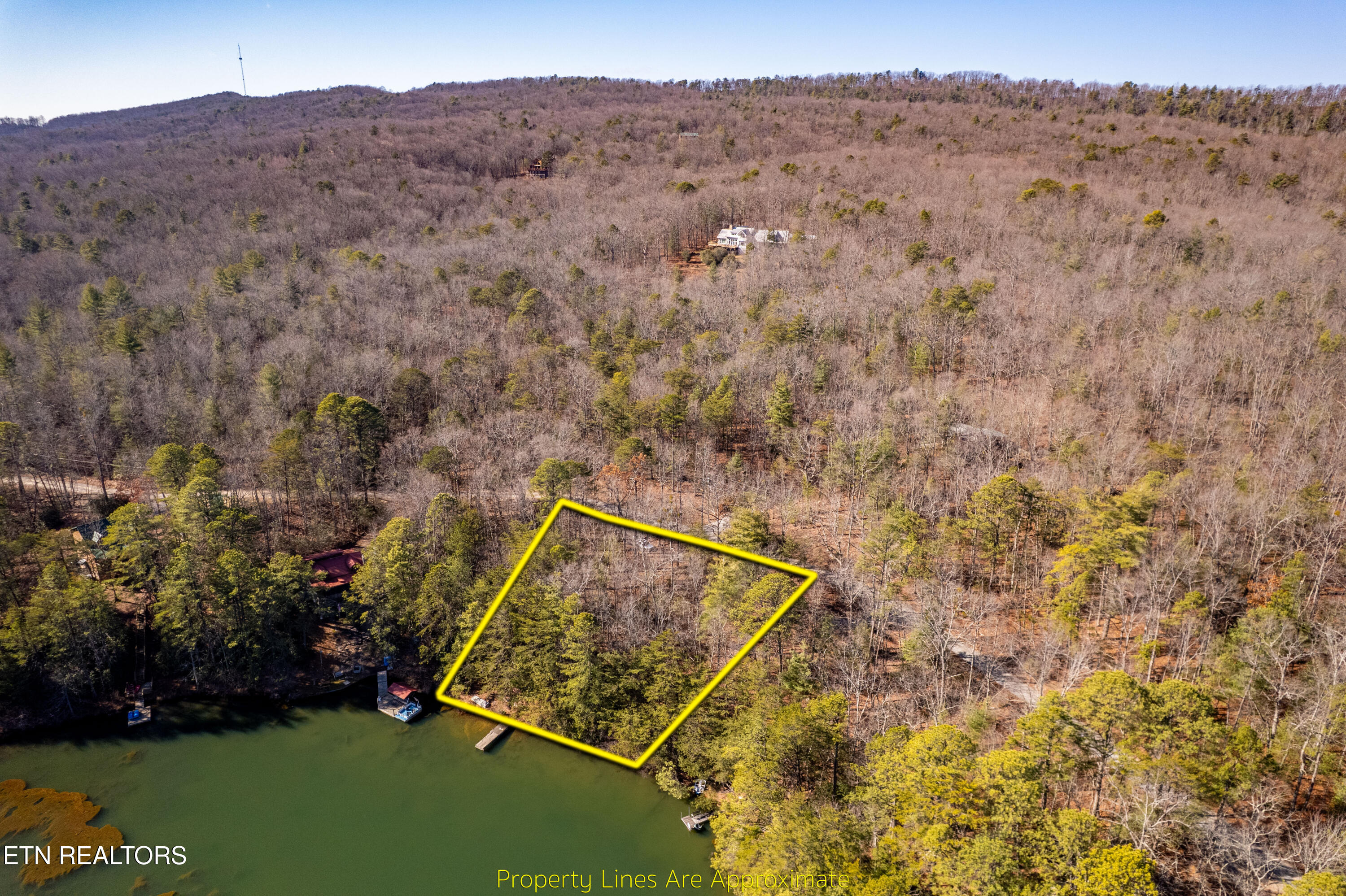 Sandy Stand Road Tallassee, TN 37878 - Photo 8 of 34 Lot 24, aerial, approximate lines