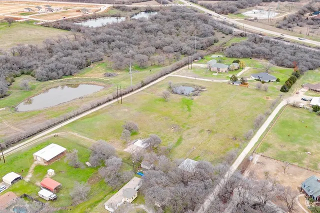 a view of a swimming pool with an outdoor space