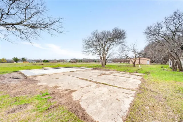 a view of a swimming pool