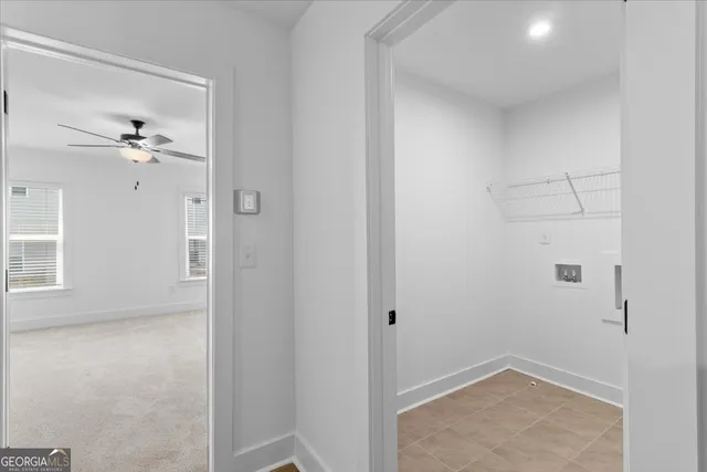 a view of a small space