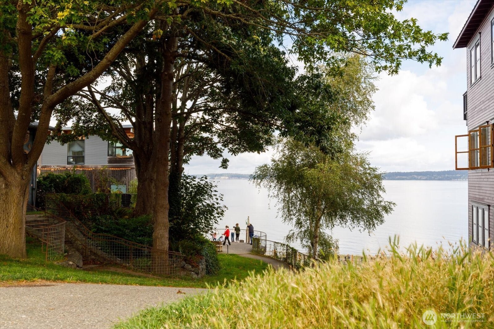 566 Creekside Terrace, Unit 101 Langley, WA 98260 - Photo 30 of 31 a view of a garden