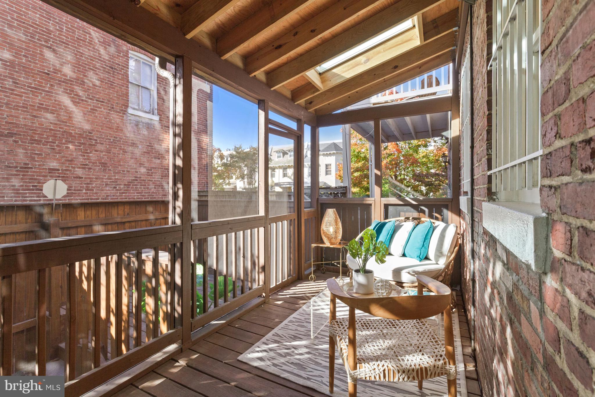 404 7th Street Northeast Washington, DC 20002 - Photo 41 of 55 Screened Porch