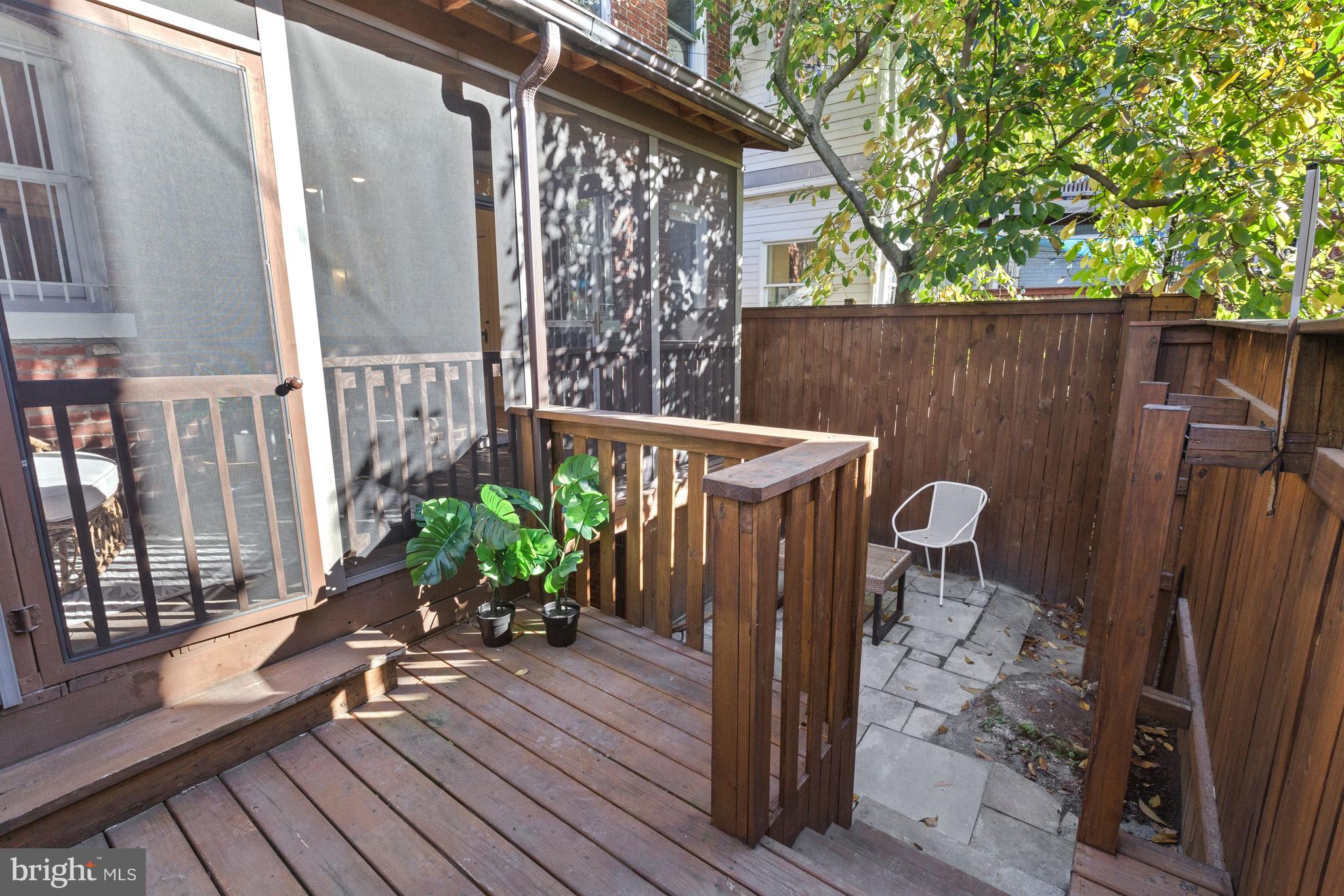 404 7th Street Northeast Washington, DC 20002 - Photo 43 of 55 Rear Patio