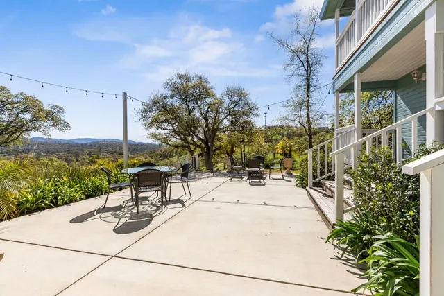 a view of a house with patio