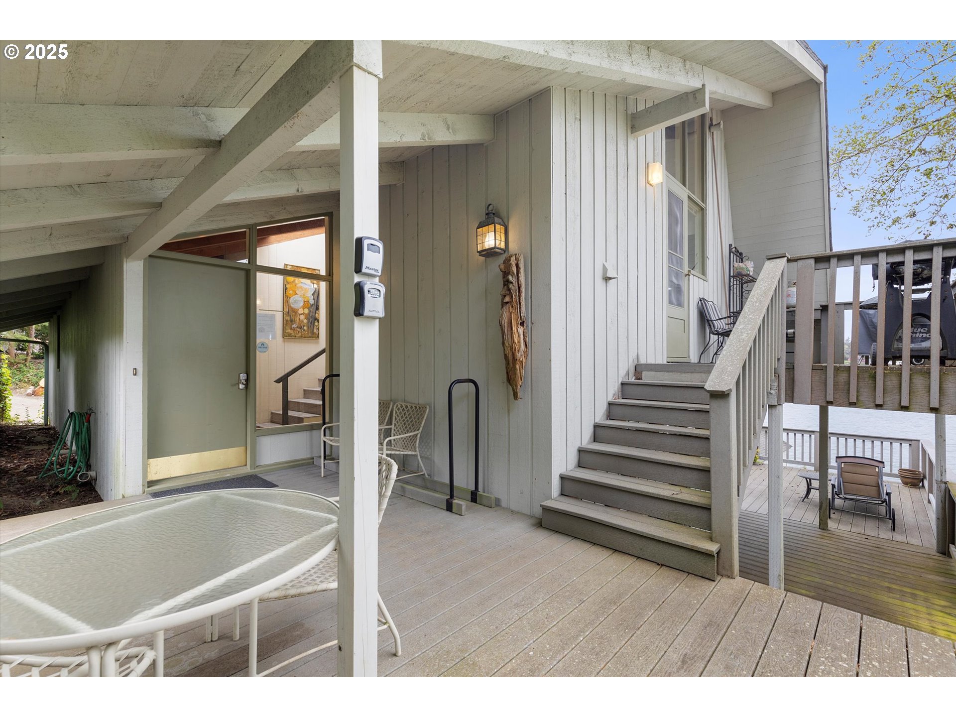 2871 Northeast East Devils Lake Road Otis, OR 97368 - Photo 34 of 48 a view of entryway and hall with wooden floor