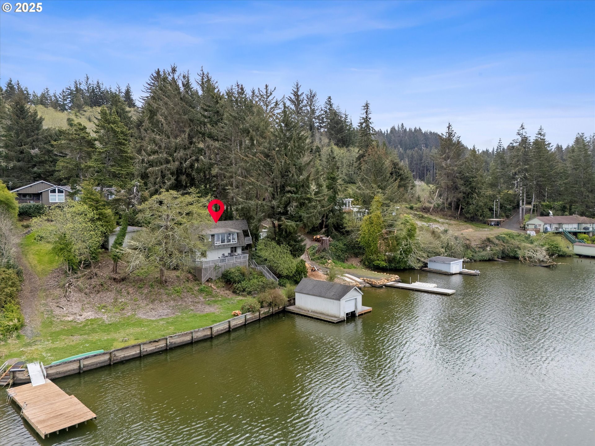 2871 Northeast East Devils Lake Road Otis, OR 97368 - Photo 40 of 48 a view of lake