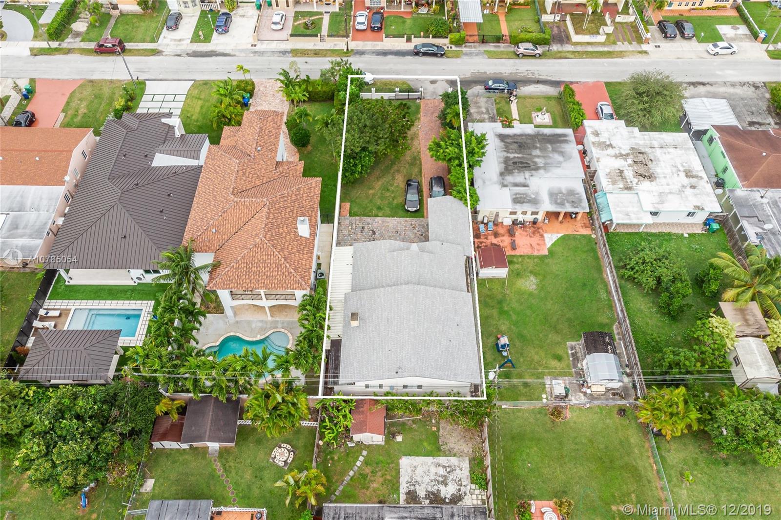 6342 Southwest 23rd Street Miami, FL 33155 - Photo 35 of 37 aerial view of the neighborhood.