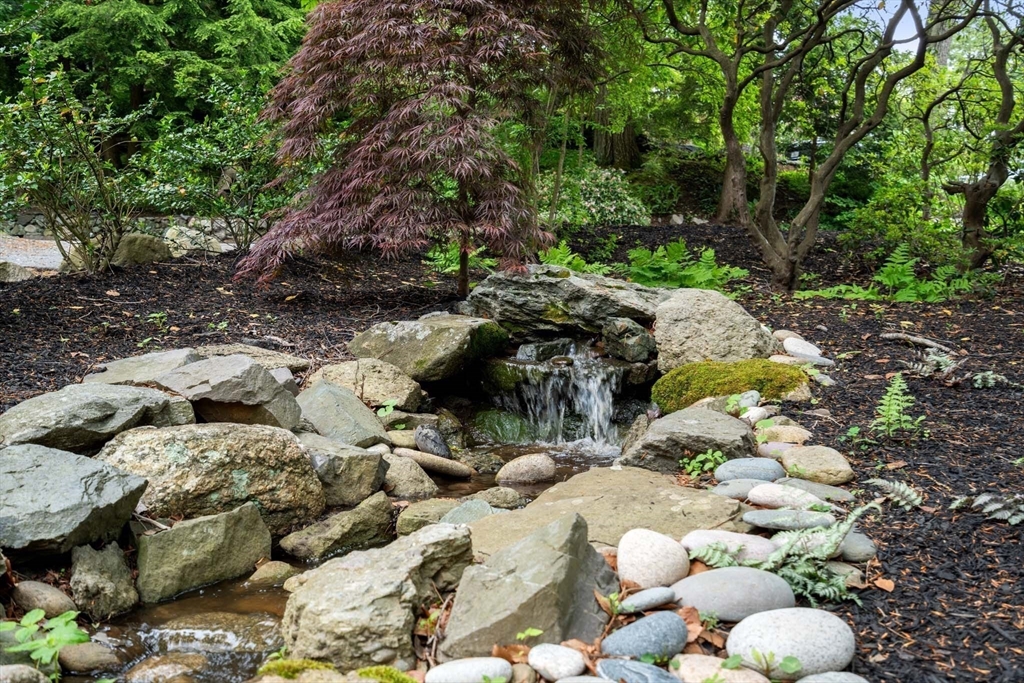 121 Bishopsgate Road Newton, MA 02459 - Photo 26 of 34 a view of a bunch of flowers and trees