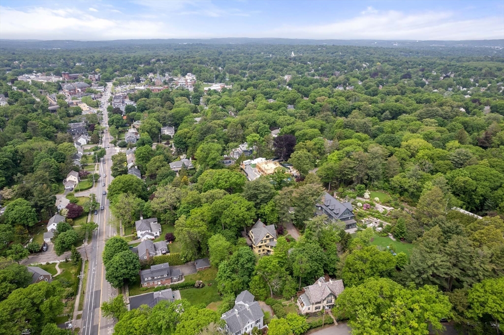 121 Bishopsgate Road Newton, MA 02459 - Photo 32 of 34 an aerial view of multiple house