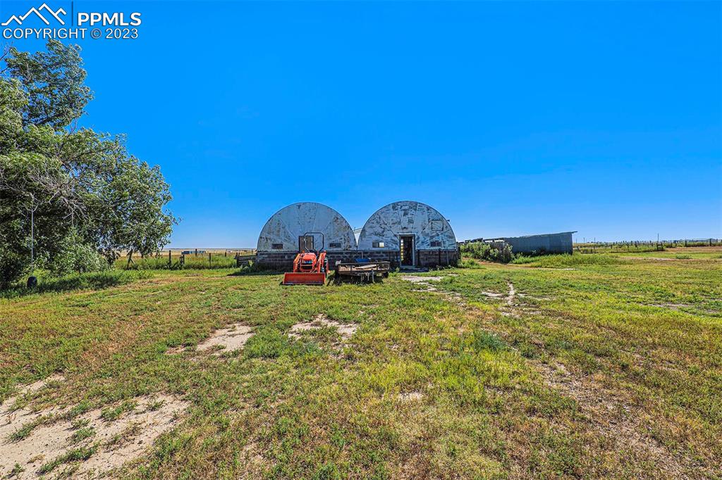 2905 Lauppe Road Yoder, CO 80864 - Photo 25 of 34 a view of pool and garden