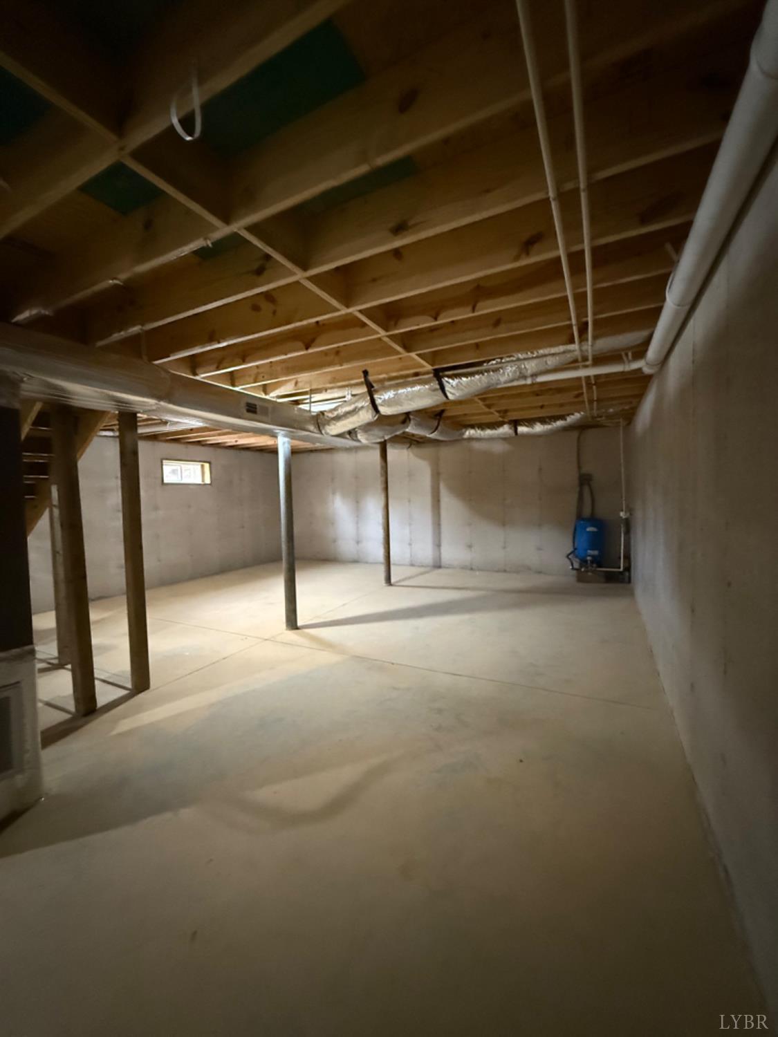 4103 Hog Wallow Road Nathalie, VA 24577 - Photo 16 of 20 a view of empty room with wooden ceiling