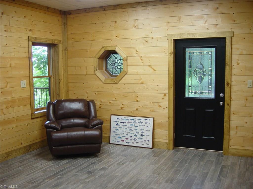 326 Cherokee Lane Purlear, NC 28665 - Photo 26 of 30 Lower level family room has outside entrance.
