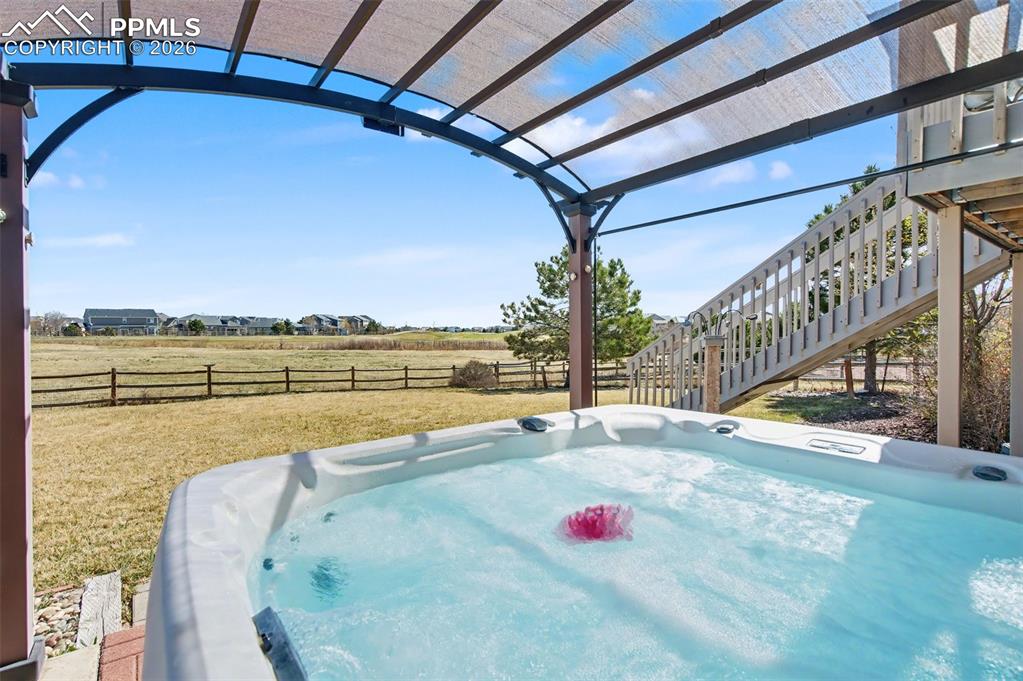 11938 Rio Secco Road Peyton, CO 80831 - Photo 48 of 48 Hot tub and shade cover included