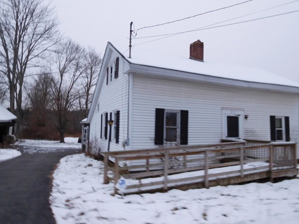 278 Belchertown Road Ware, MA 01082 - Photo 2 of 22 a view of a house with a wooden fence