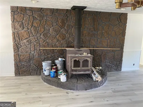 a view of a sink with wooden floor