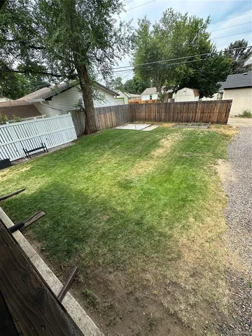 a view of park with an outdoor space