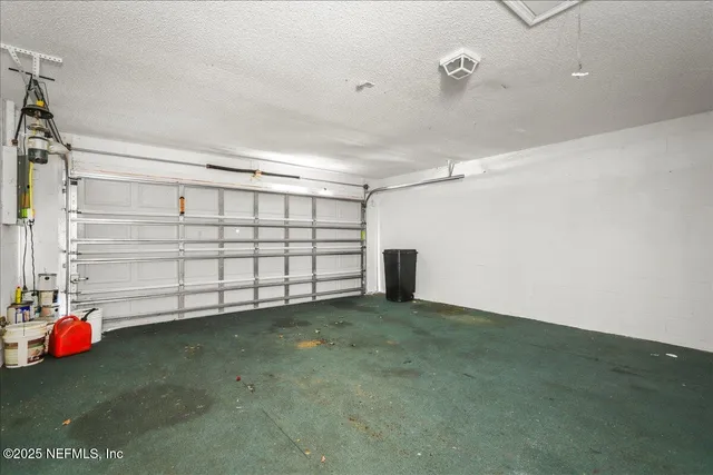 a view of a room with an empty space