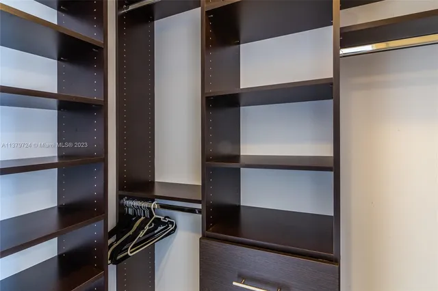 a view of walk in closet