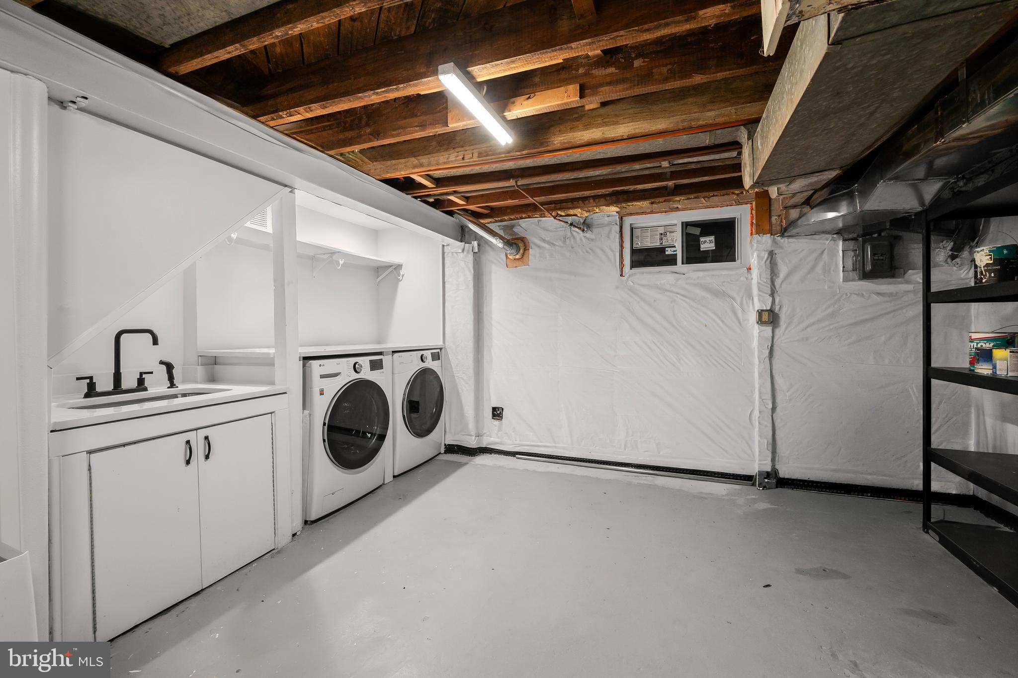 2110 Dayton Street Silver Spring, MD 20902 - Photo 42 of 54 laundry and large storage area