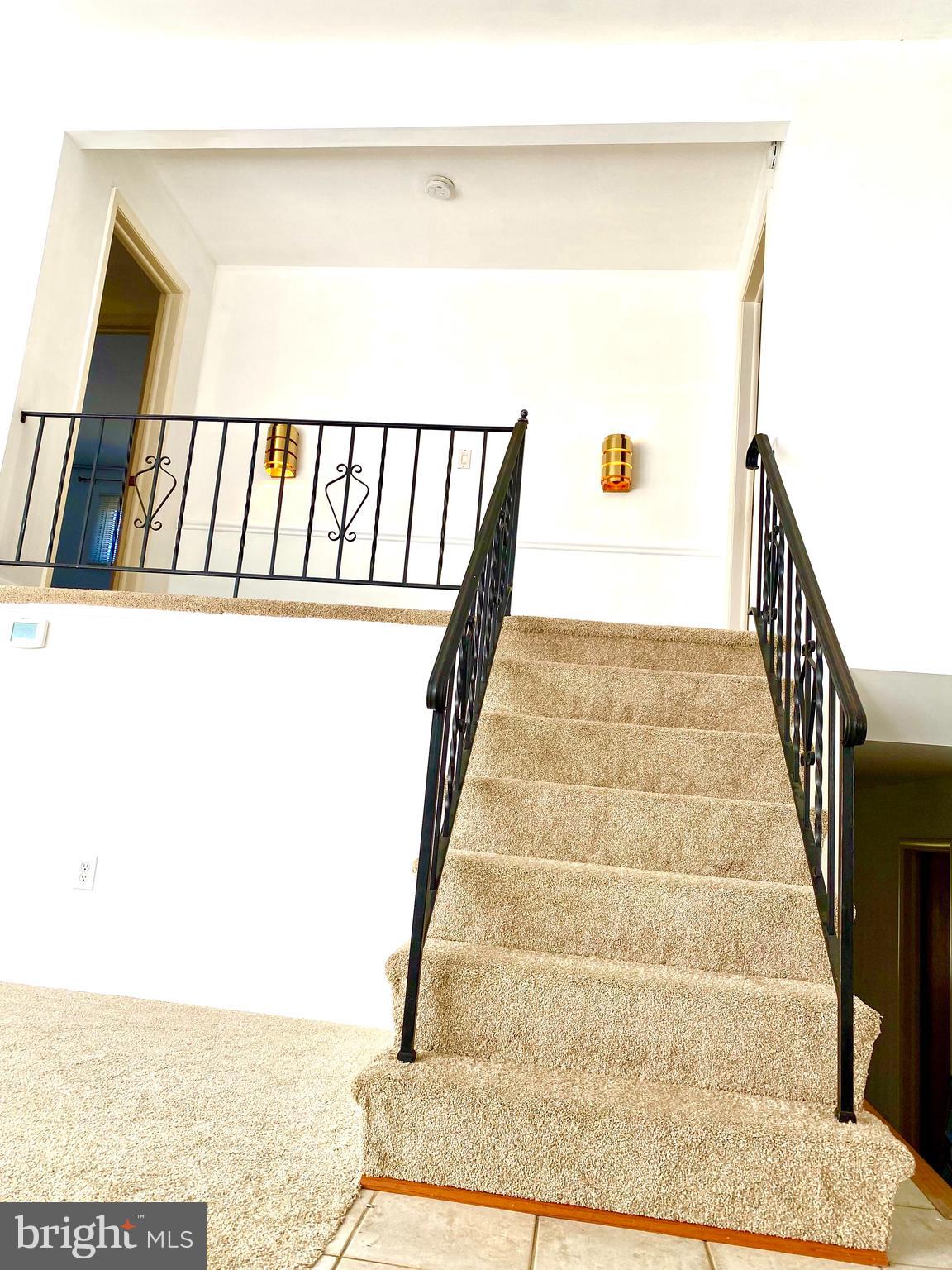 4504 Old Court Road Pikesville, MD 21208 - Photo 8 of 48 Stairs to the roms