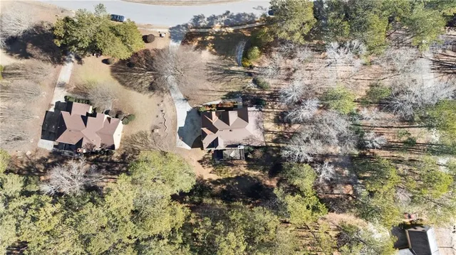 a view of outdoor space and a lake view