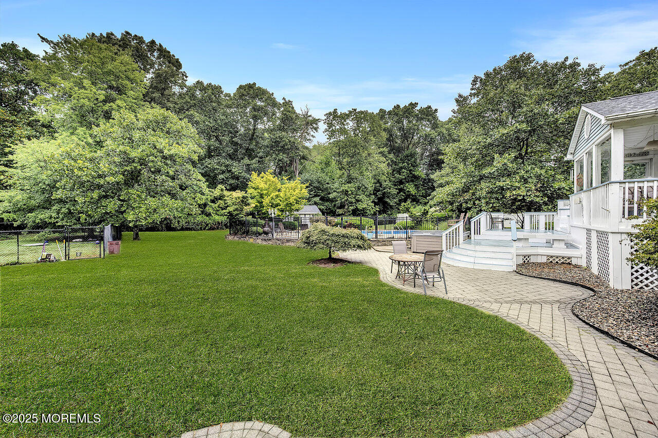 4 Cranberry Court Cream Ridge, NJ 08514 - Photo 40 of 51 a view of house with backyard and a slide
