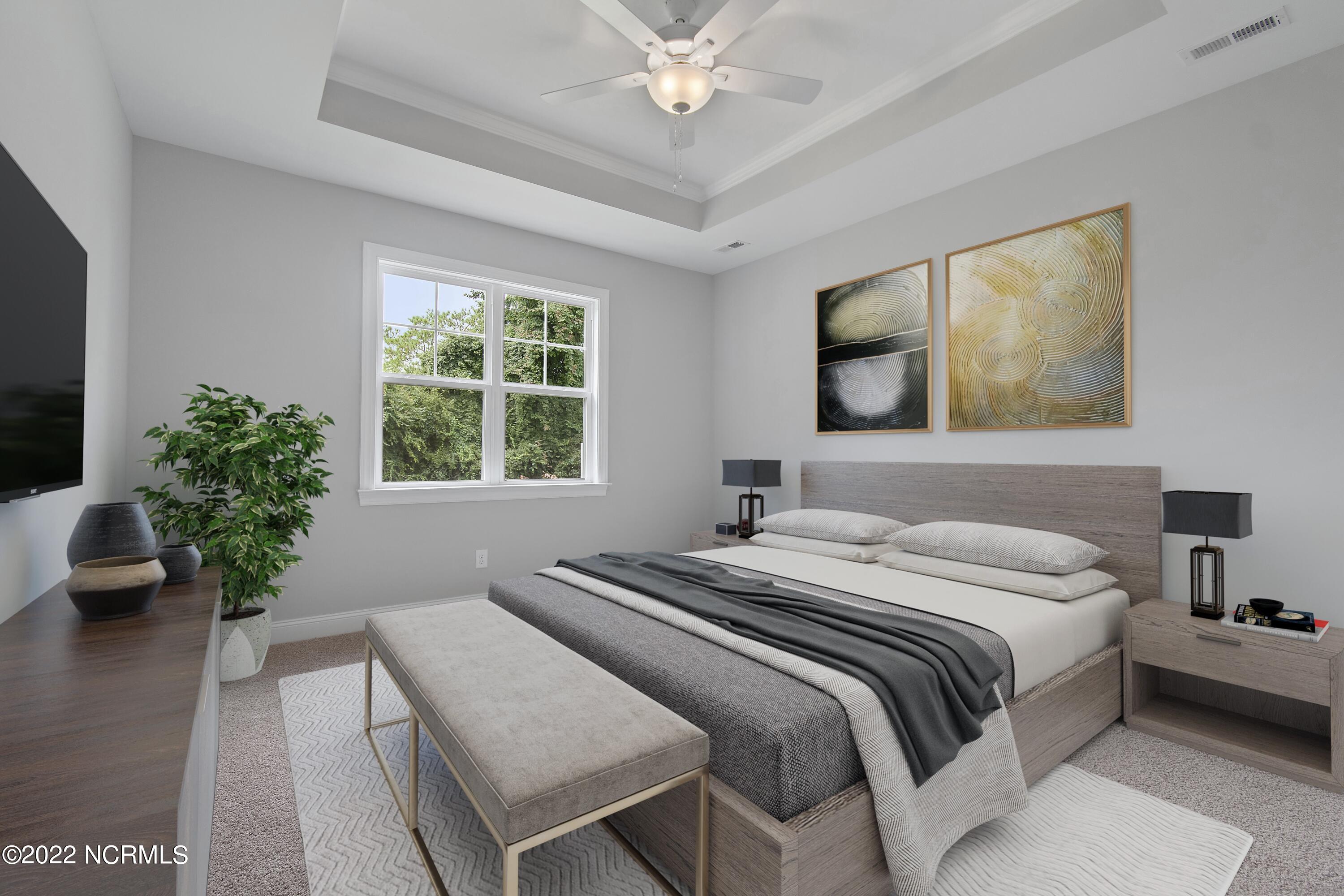 1574 East Boiling Spring Road Southport, NC 28461 - Photo 7 of 58 Virtually staged Master Bedroom
