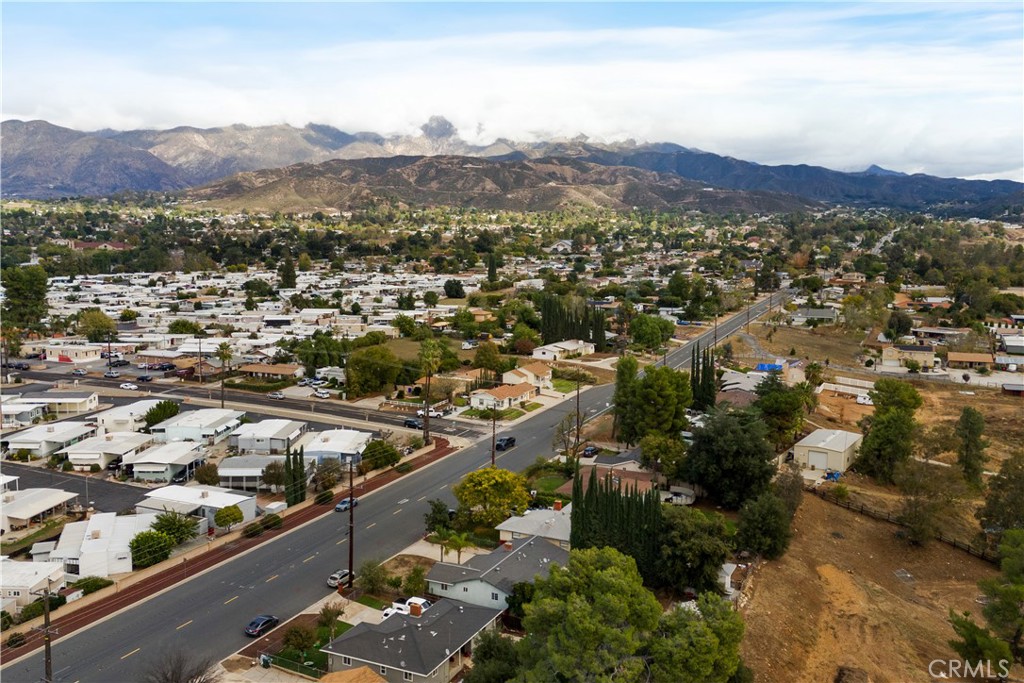 34863 Wildwood Canyon Road Yucaipa, CA 92399 - Photo 21 of 21 an aerial view of residential house and sandy dunes