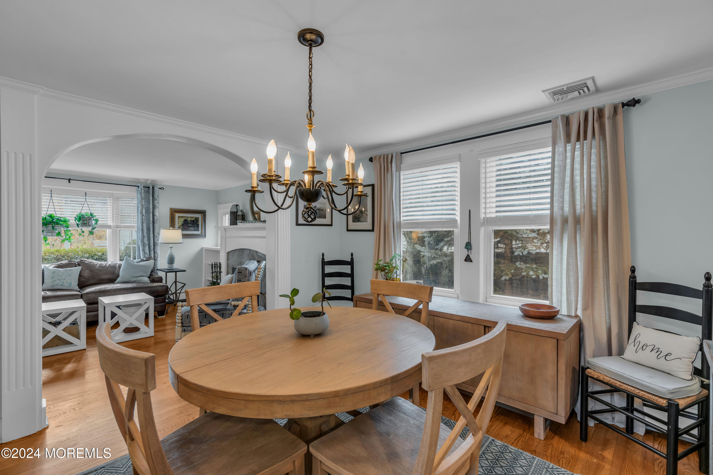 96 Manito Road Manasquan, NJ 08736 - Photo 10 of 50 a view of a dining room with furniture window and outside view