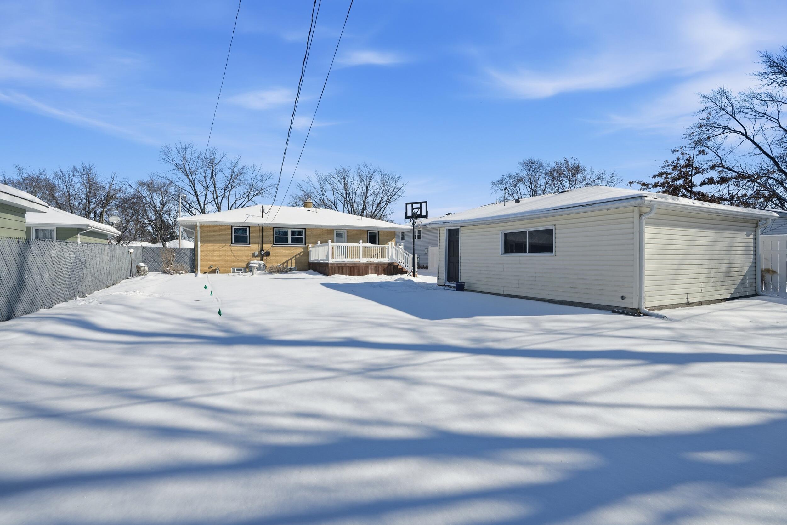 44 Timrick Drive Munster, IN 46321 - Photo 25 of 27 a view of a yard with a house