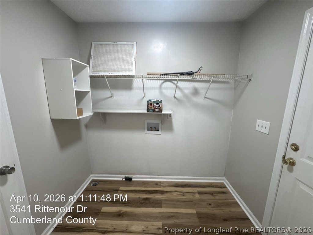 3541 Rittenour Drive Hope Mills, NC 28348 - Photo 18 of 19 a view of a room with racks on the wall