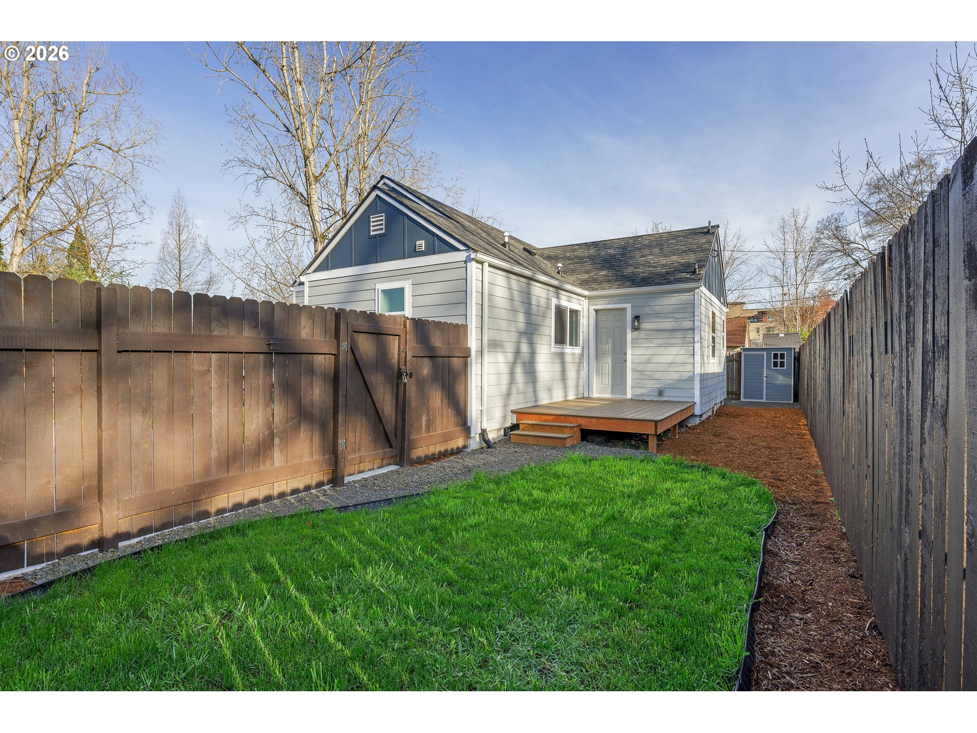 1243 Hayes Street Eugene, OR 97402 - Photo 44 of 48 a house view with a garden space