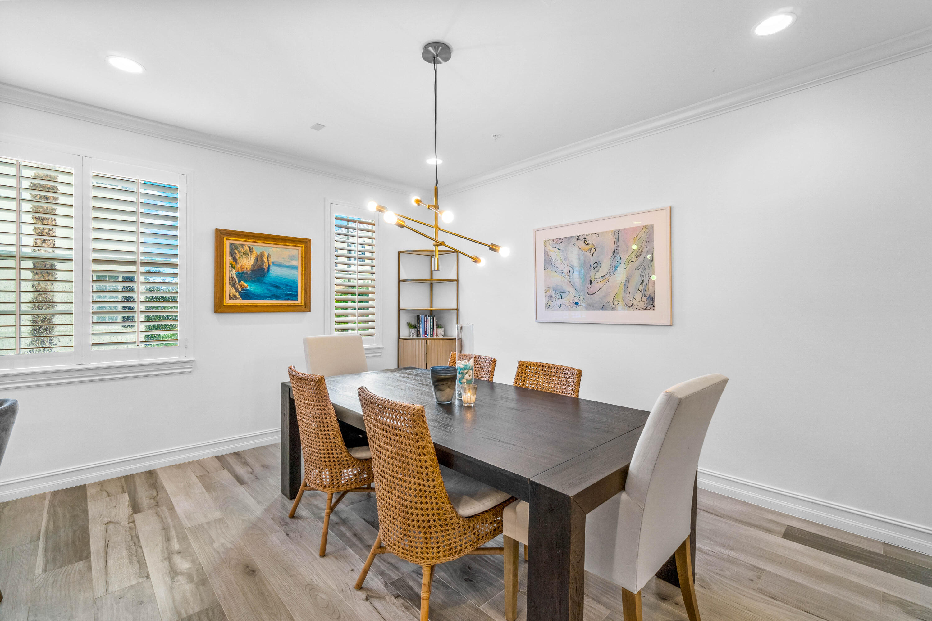 308 West Cannery Row Circle Delray Beach, FL 33444 - Photo 7 of 23 a view of a dining room with furniture window and wooden floor