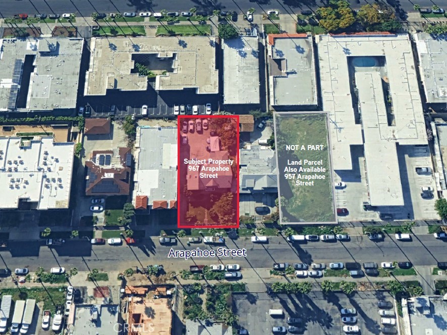 967 Arapahoe Street Los Angeles, CA 90006 - Photo 3 of 3 an aerial view of waterside residential houses